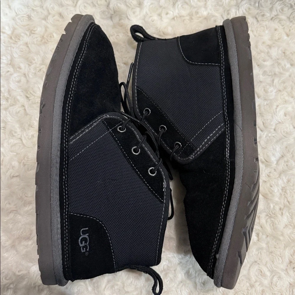UGG Men's Black Suede Chukka Boots